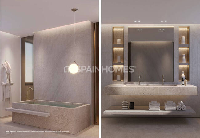 Málaga Marbella'da Özel Sonsuzluk Havuzu Bulunan Müstakil Villalar 14