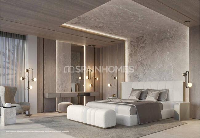 Málaga Marbella'da Özel Sonsuzluk Havuzu Bulunan Müstakil Villalar 10