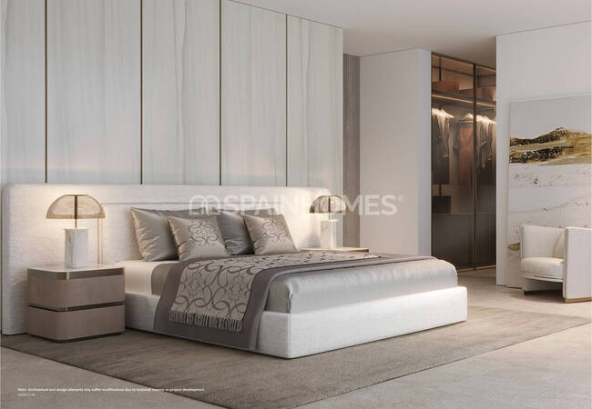 Málaga Marbella'da Özel Sonsuzluk Havuzu Bulunan Müstakil Villalar 12