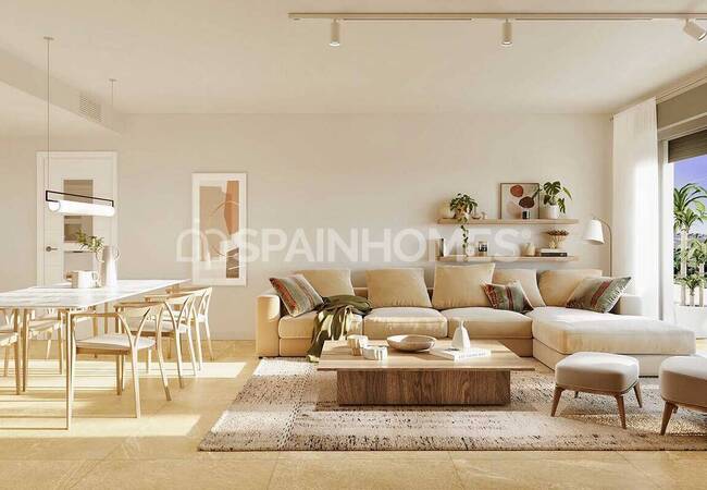 Estepona Málaga'da Deniz Manzaralı Enerji Tasarruflu Daireler 7