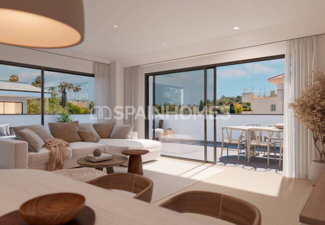 Málaga Fuengirola'da Havuzlu Sitede Daireler 18