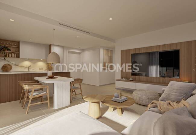 Málaga Fuengirola'da Havuzlu Sitede Daireler 21