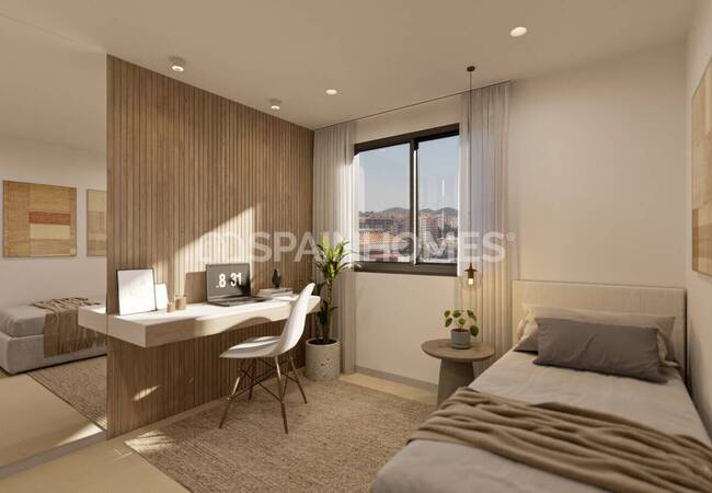 Málaga Fuengirola'da Havuzlu Sitede Daireler 28