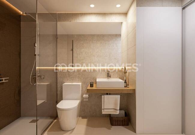 Málaga Fuengirola'da Havuzlu Sitede Daireler 32