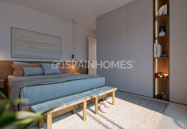 Málaga Fuengirola'da Havuzlu Sitede Daireler 27