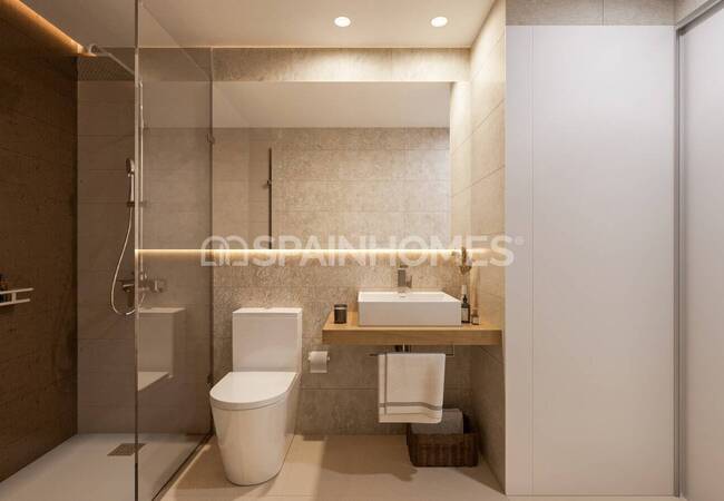 Málaga Fuengirola'da Havuzlu Sitede Daireler 32