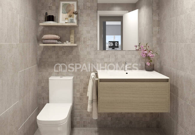 Torremolinos Malaga'da Avantajlı Konumda Deniz Manzaralı Daireler 25