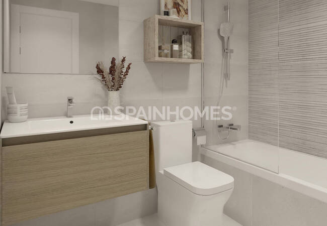 Torremolinos Malaga'da Avantajlı Konumda Deniz Manzaralı Daireler 24