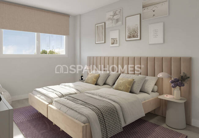 Torremolinos Malaga'da Avantajlı Konumda Deniz Manzaralı Daireler 18