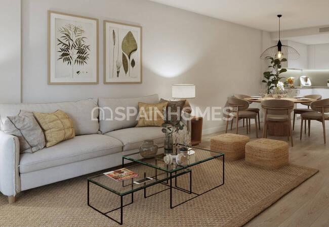 Torremolinos Malaga'da Avantajlı Konumda Deniz Manzaralı Daireler 14