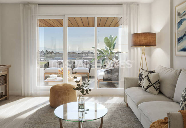 Torremolinos Malaga'da Avantajlı Konumda Deniz Manzaralı Daireler 11