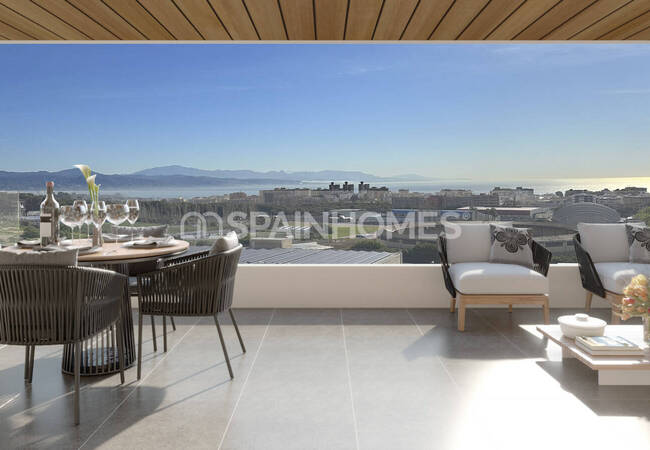 Torremolinos Malaga'da Avantajlı Konumda Deniz Manzaralı Daireler 10