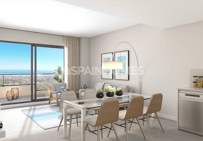 Low-cost Maintenance Flats in a Community in Mijas 4