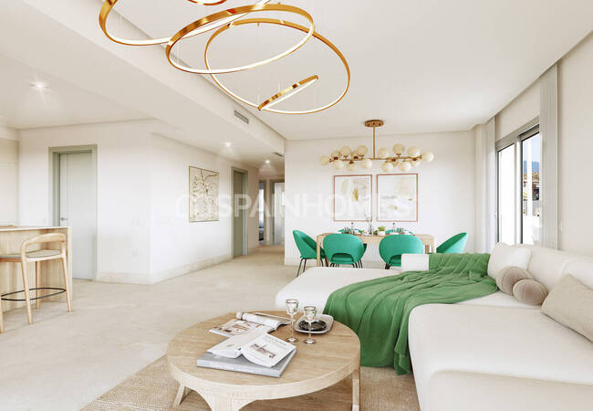 Sea-view Properties in a Complex with Pool in Benahavis 10