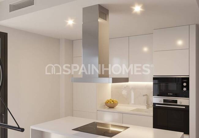 Málaga Mijas'ta Havuzlu Sitede Şehir Manzaralı Daireler 14
