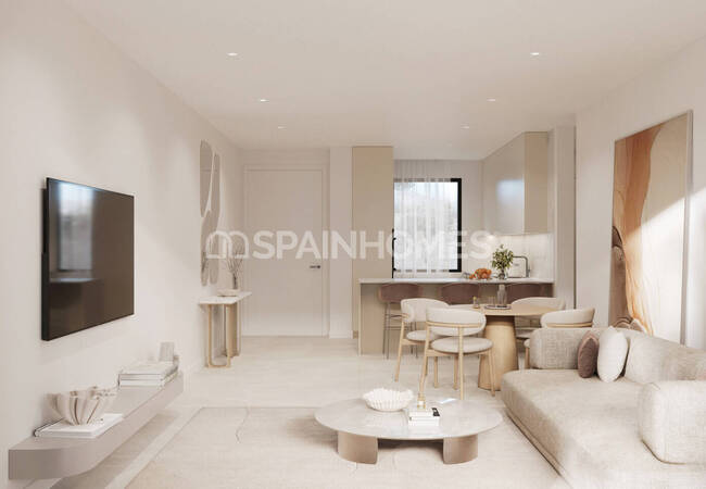 Mountain-view Flats in a Complex Near the Beach in Estepona Málaga 19