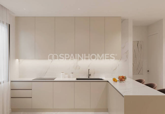 Mountain-view Flats in a Complex Near the Beach in Estepona Málaga 22