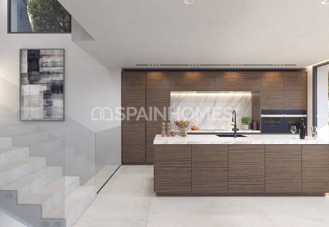 Detaches Sea-view Houses with Pools and Gardens in Málaga 12