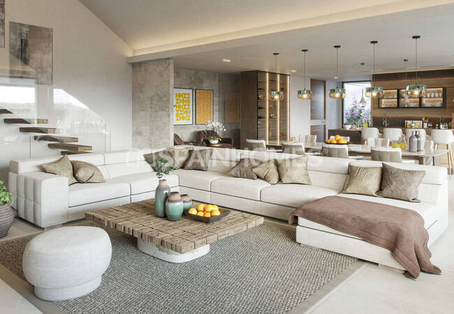 Detaches Sea-view Houses with Pools and Gardens in Málaga 13