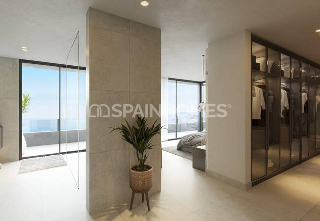 Detaches Sea-view Houses with Pools and Gardens in Málaga 17