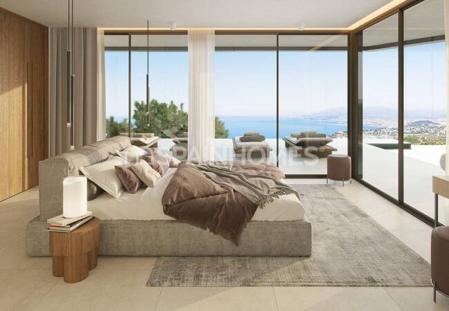 Detaches Sea-view Houses with Pools and Gardens in Málaga 12