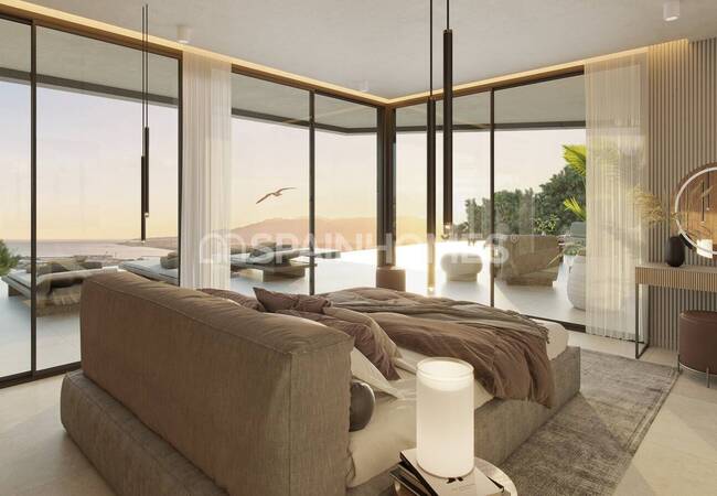 Detaches Sea-view Houses with Pools and Gardens in Málaga 13