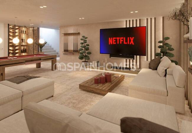 Detaches Sea-view Houses with Pools and Gardens in Málaga 14