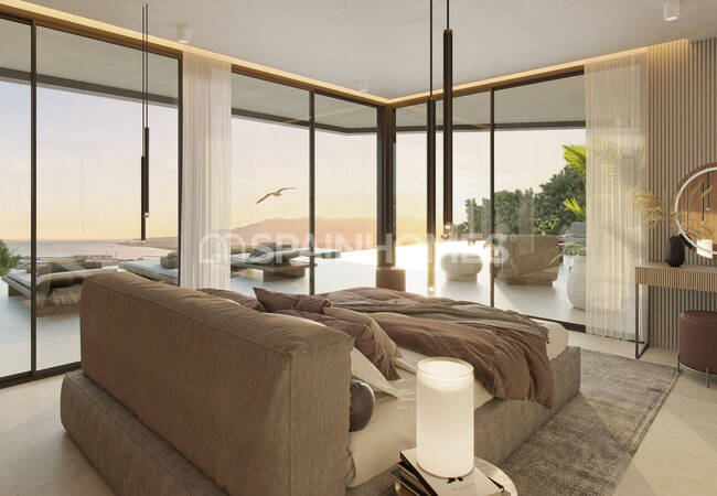 Detaches Sea-view Houses with Pools and Gardens in Málaga 13