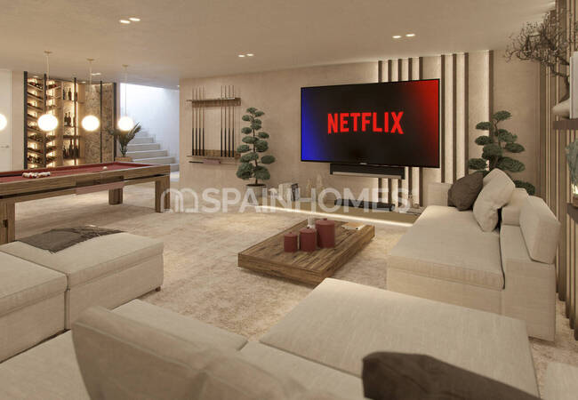 Detaches Sea-view Houses with Pools and Gardens in Málaga 14