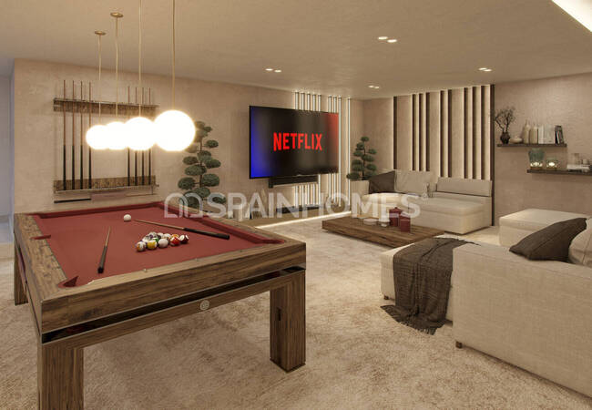 Detaches Sea-view Houses with Pools and Gardens in Málaga 15