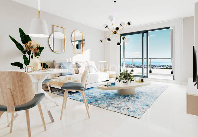 New Sea-view Flats in a Golfside Complex in Malaga Estepona 4
