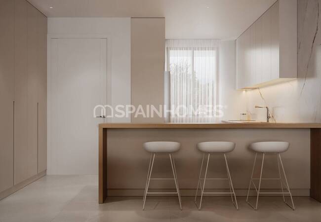 Стильные дизайнерские апартаменты с видом на море в Эстепоне Малага 21