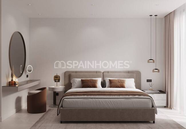 Стильные дизайнерские апартаменты с видом на море в Эстепоне Малага 22