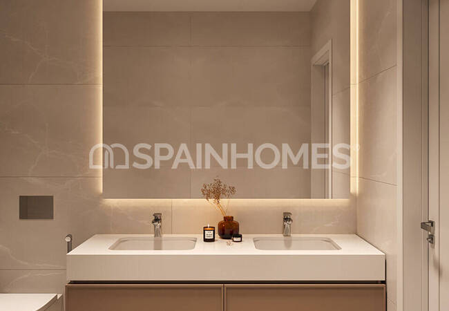 Стильные дизайнерские апартаменты с видом на море в Эстепоне Малага 24