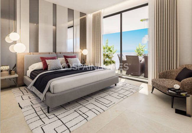 Lägenheter Med Havsutsikt Och Stora Terrasser I Estepona 7