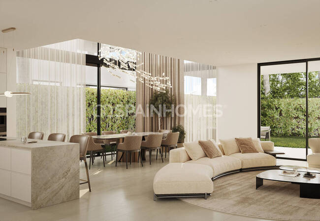 Maisons Élégantes Avec Piscine Près De La Plage À Marbella 9