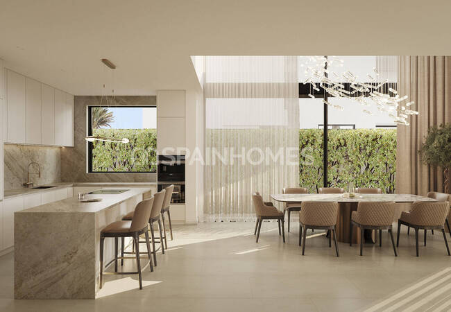 Maisons Élégantes Avec Piscine Près De La Plage À Marbella 10