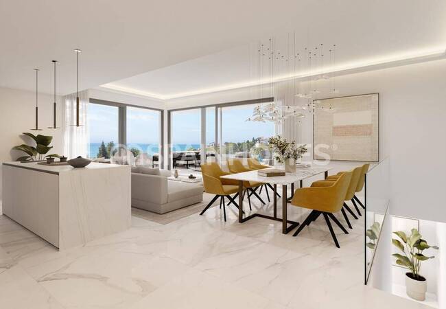 Beachside Sea-view Flats with Pool and Parking in Benalmadena 12