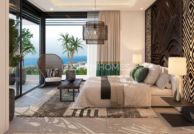 Sea-view Homes with Private Swimming Pools in Benalmadena Málaga 11