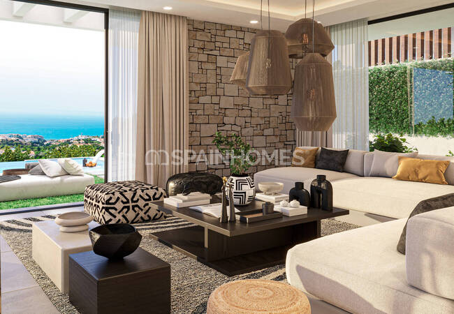 Sea-view Homes with Private Swimming Pools in Benalmadena Málaga 7