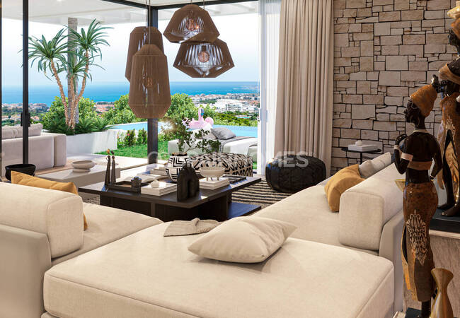 Häuser Mit Meerblick Und Swimmingpools In Benalmádena Málaga 7