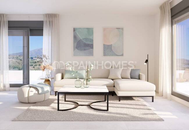 Golf Apartments in a Complex with Pool in Mijas Malaga 15