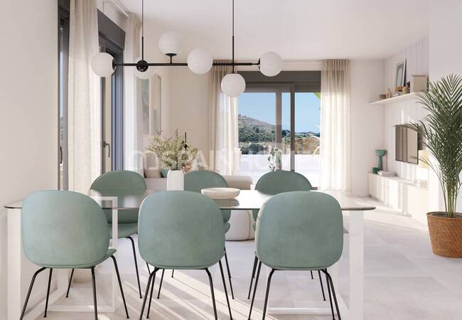 Golf Apartments in a Complex with Pool in Mijas Malaga 17