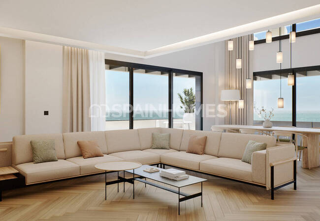 Stylish Flats with Terraces for Sale in Malaga 14