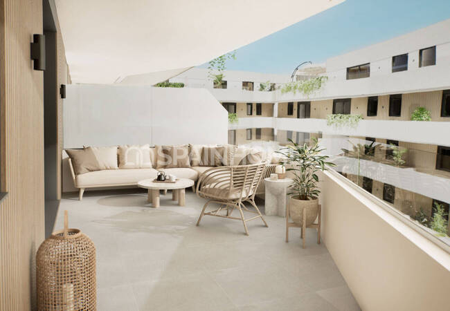 Mijas'ta Geniş Teraslı Çevre Dostu Daireler 17