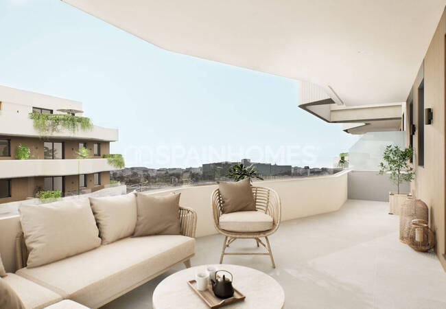 Mijas'ta Geniş Teraslı Çevre Dostu Daireler 18