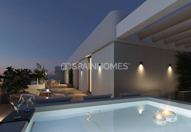 Mijas'ta Geniş Teraslı Çevre Dostu Daireler 15