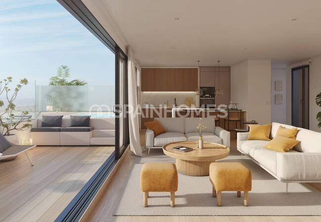 Mijas'ta Geniş Teraslı Çevre Dostu Daireler 20