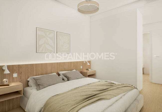 Mijas'ta Geniş Teraslı Çevre Dostu Daireler 32