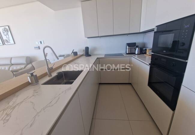 شقة من 3 غرف نوم مع حديقة واسعة في ميخاس ملقة 26